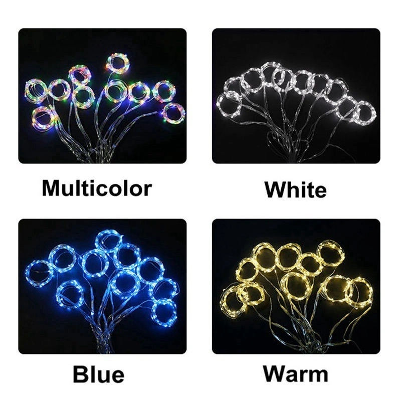 Starry Christmas Garlands Holiday Lighting with Remote Controller