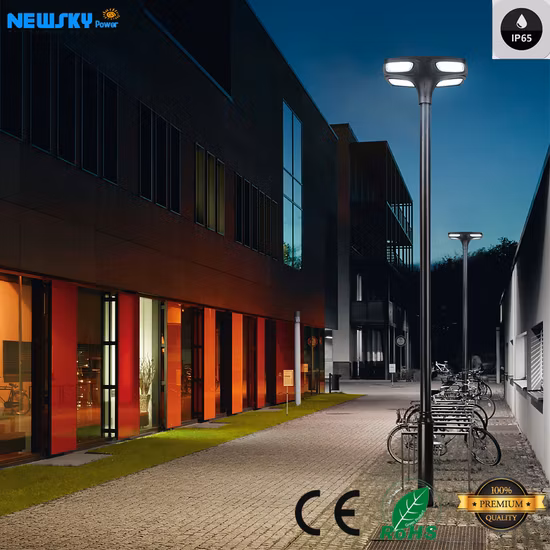 スマートホーム向けの太陽光発電LEDガーデン街路灯